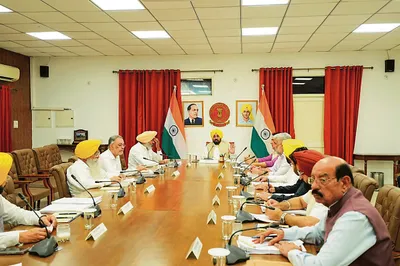 Election Department ਦੇ Service Rules ‘ਚ ਸੋਧ ਨੂੰ ਹਰੀ ਝੰਡੀ ਮੁੱਖ ਮੰਤਰੀ ਭਗਵੰਤ ਮਾਨ ਦੀ ਅਗਵਾੲੀ ਹੇਠ ਮੰਤਰੀ ਮੰਡਲ ਨੇ ਕੲੀ ਅਹਿਮ ਫ਼ੈਸਲੇ ਕੀਤੇ